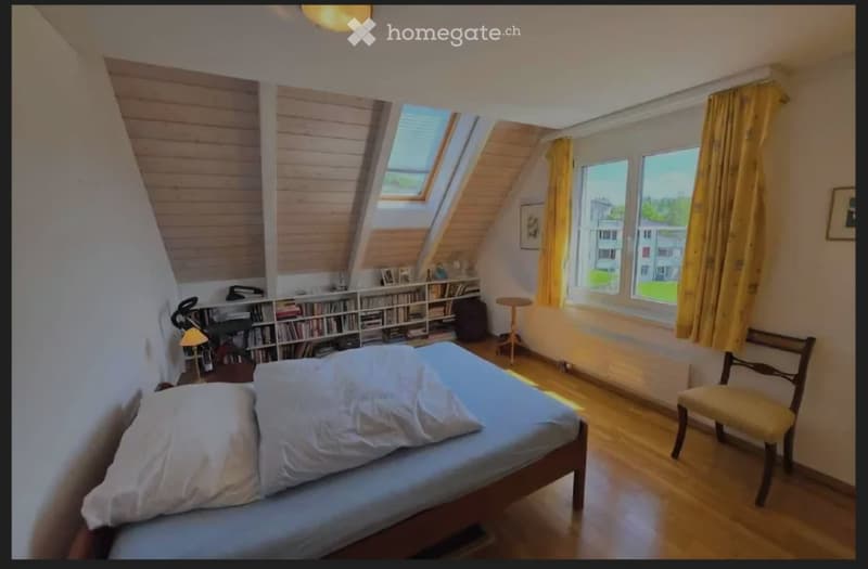 Schöne Dachwohnung mit herrlicher Aussicht (3)