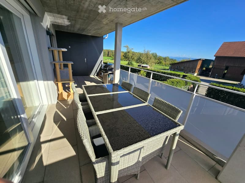 Hochwertig. Hell. Grosszügig. 4.5 Zimmerwohnung mit Balkon (5)