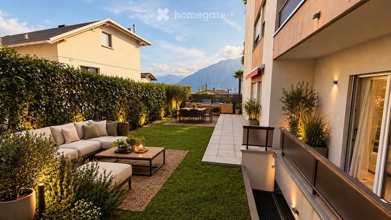 MINUSIO SPAZIOSO APPARTAMENTO CON GIARDINO PRIVATO (3)