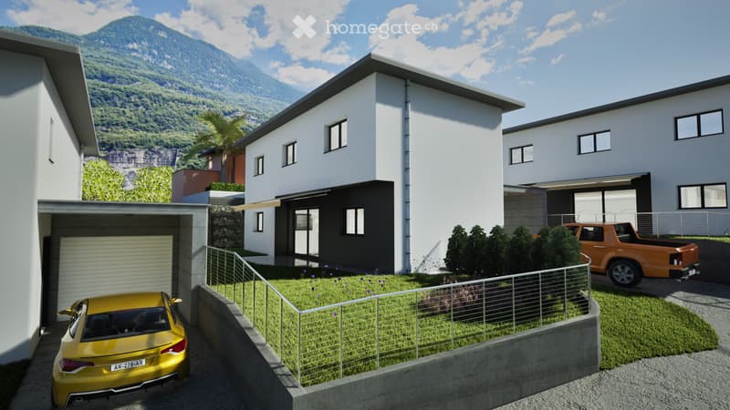 Vendesi bellissima nuova casa unifamiliare a Galbisio (1)