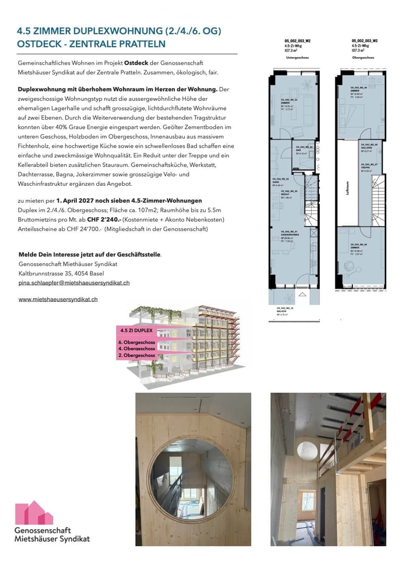 Gemeinschaftliches Wohnen in Pratteln (3)