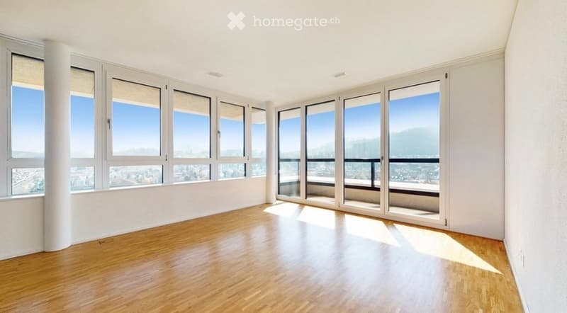 3.5-Zimmer Wohnung mit toller Aussicht, nähe Bahnhof (4)