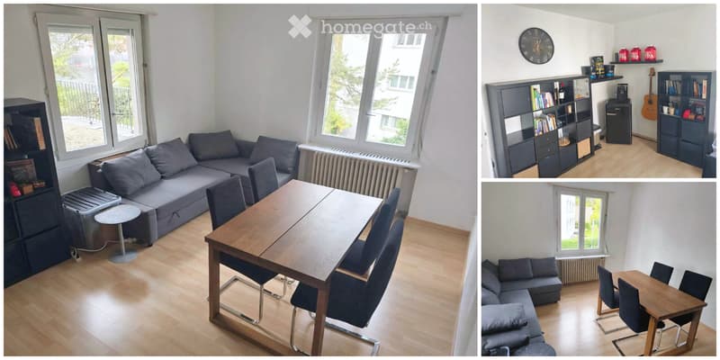 Zimmer in WG in Zürich, 3 Monate (01.11.26 - 31.01.27) (1)