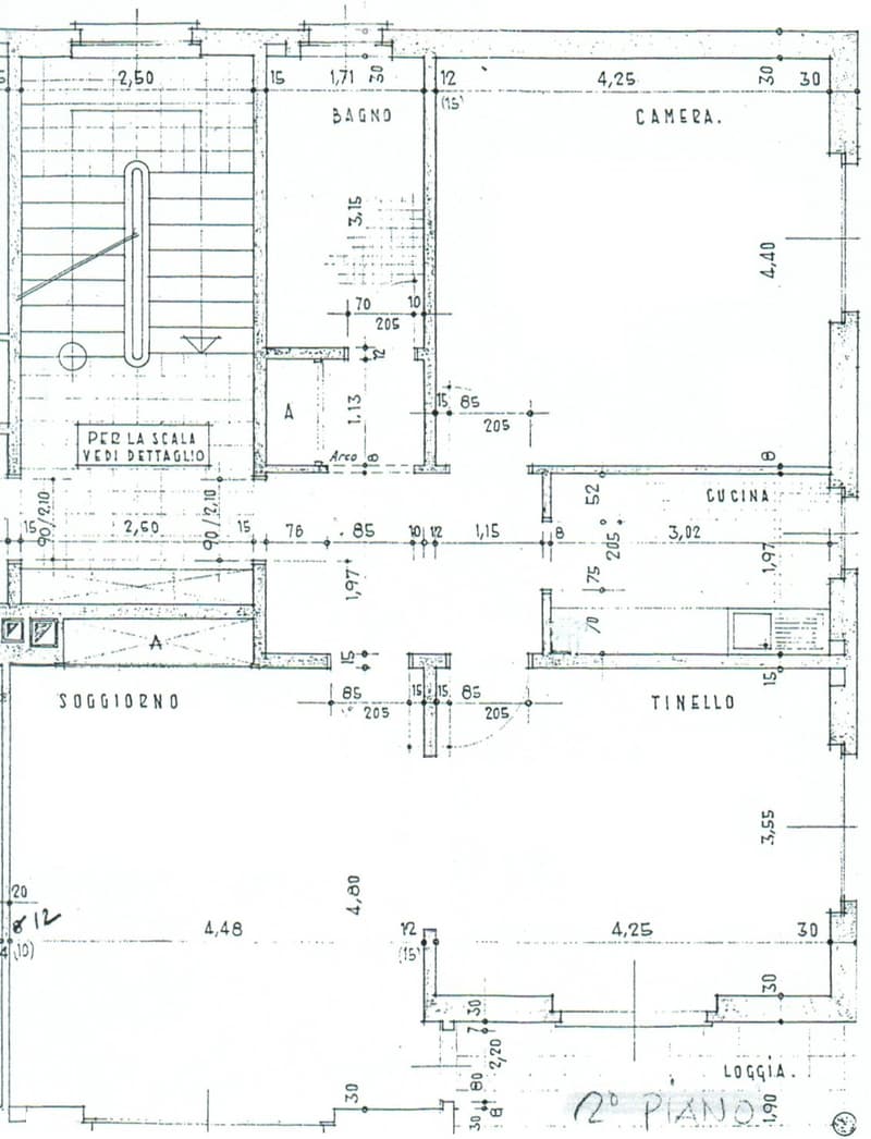 Affitto 2.5 locali al 2. piano zona tranquilla e vista lago (13)