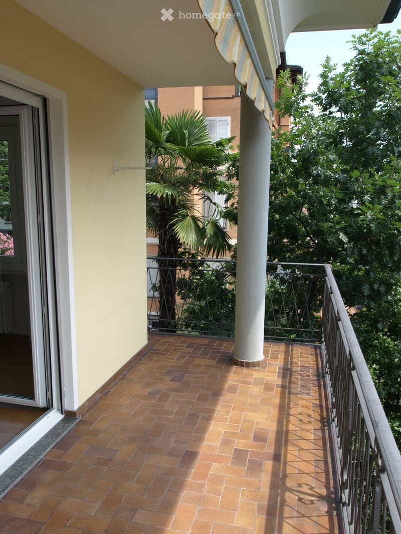 Affitto 2.5 locali al 2. piano zona tranquilla e vista lago (11)