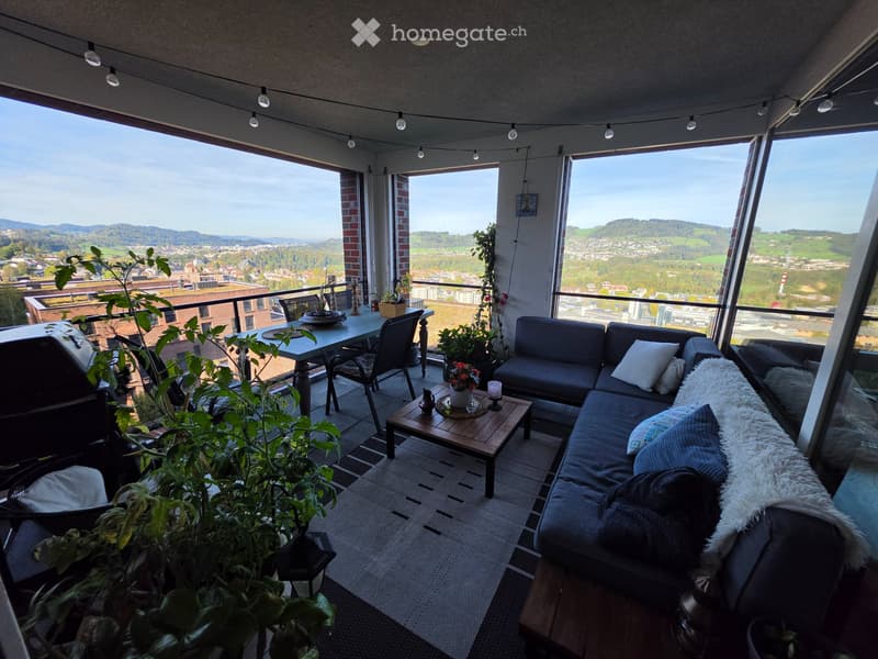4,5 Zi Whg mit Aussicht in St. Gallen (2)