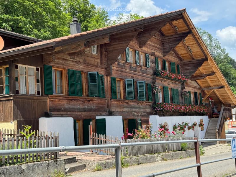 2 Zi. - Wohnung mit grosser Terrasse und Autoabstellplatz (1)