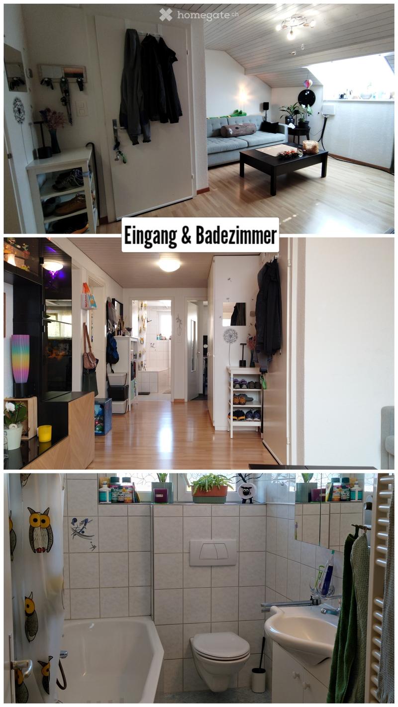 Ruhige 2.5 Zimmer Dachwohnung - Nachmiete ab November 26 (2)