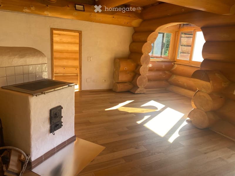 Wohnen im echten Blockhaus  Natur, Ruhe und Gemütlichkeit (2)