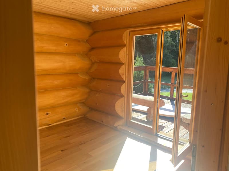 Wohnen im echten Blockhaus  Natur, Ruhe und Gemütlichkeit (3)
