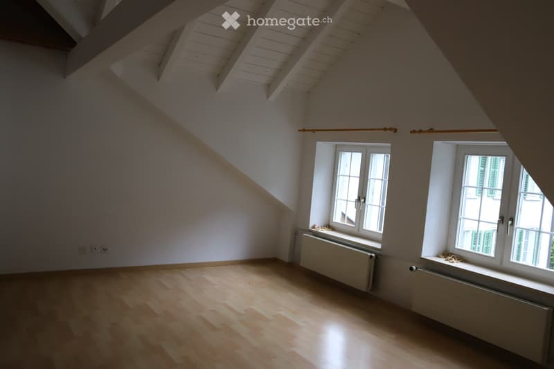 3.5 Zimmer Dachwg 3 Min Bahnhof, 10 Min Schule, 2 Min Volg (1)