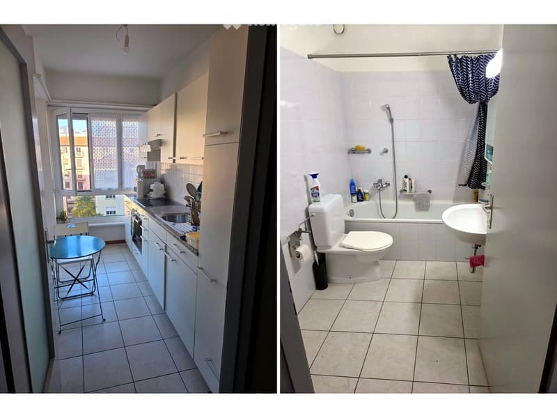 Furnished room / Camera arredata - Lugano, vicino USI (3)