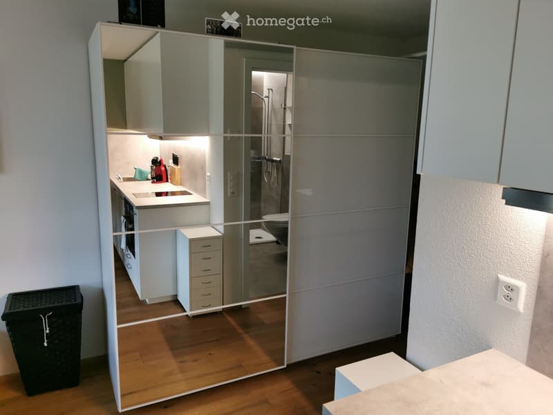 Schönes, helles und ruhig gelegenes Studio, möbliert (3)