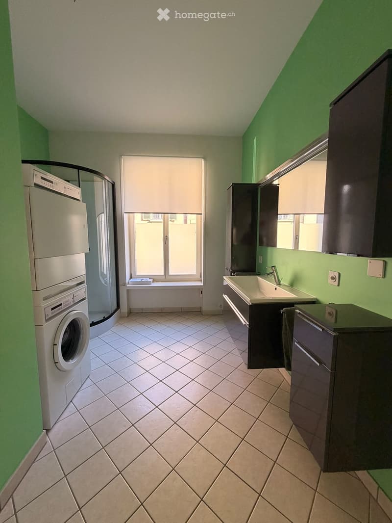 3.5-Zimmer Wohnung in historischem Reihenhaus Nähe Bahnhof (2)