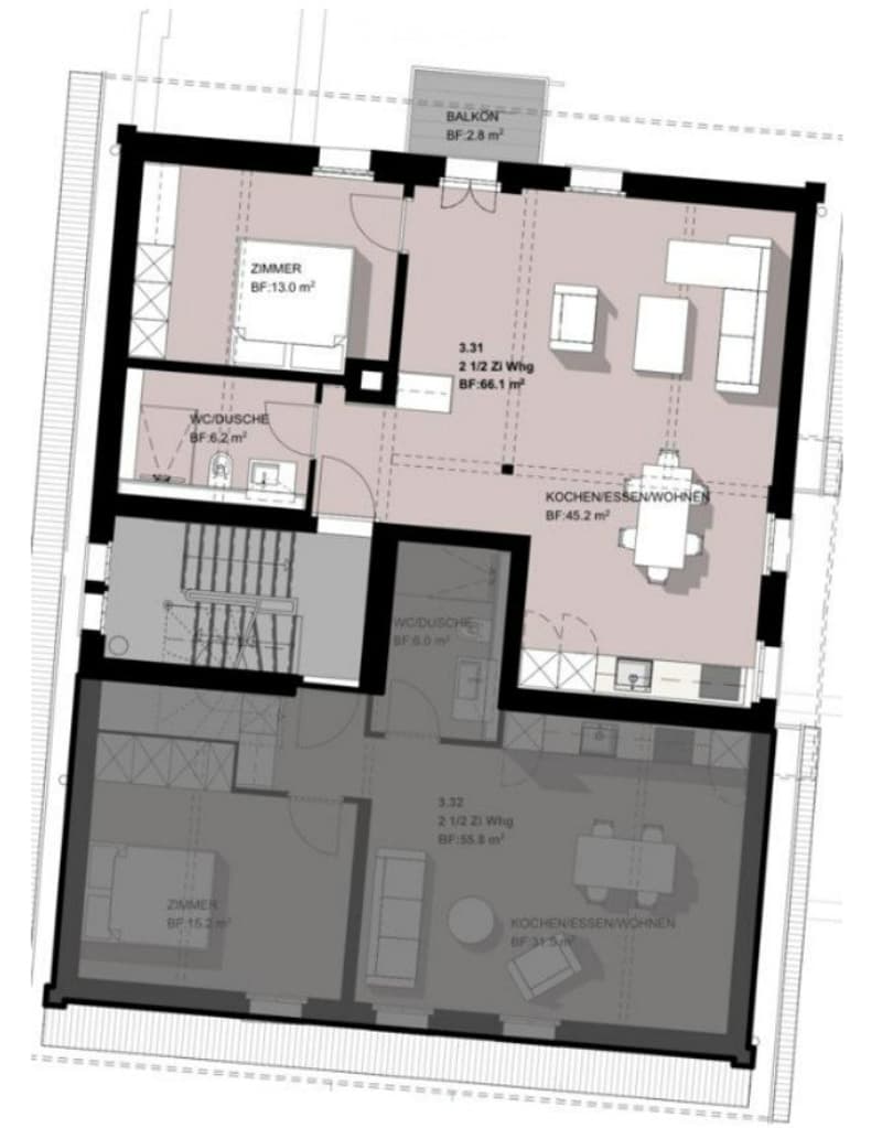 2.5 apartment to rent in Menzingen ZUG (5)