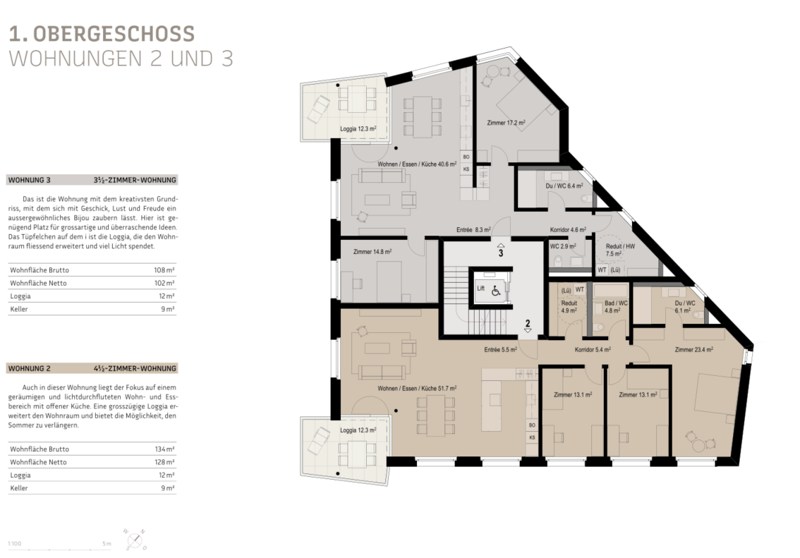 Moderne 4.5-Zimmer-Neubauwohnung mit Balkon in Neuenhof (3)