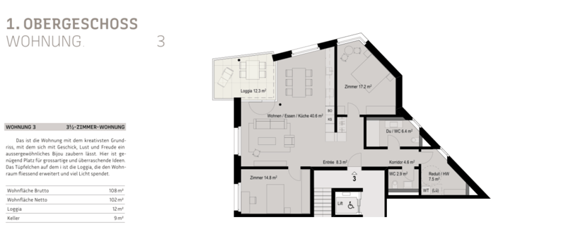 Moderne 3.5-Zimmer-Neubauwohnung mit Balkon in Neuenhof (12)