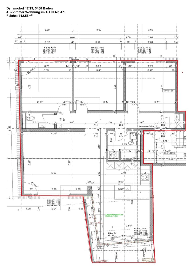 Nutzen Sie die Gelegenheit - 4,5 Zimmerwohnung in Bahnhofsnähe (13)