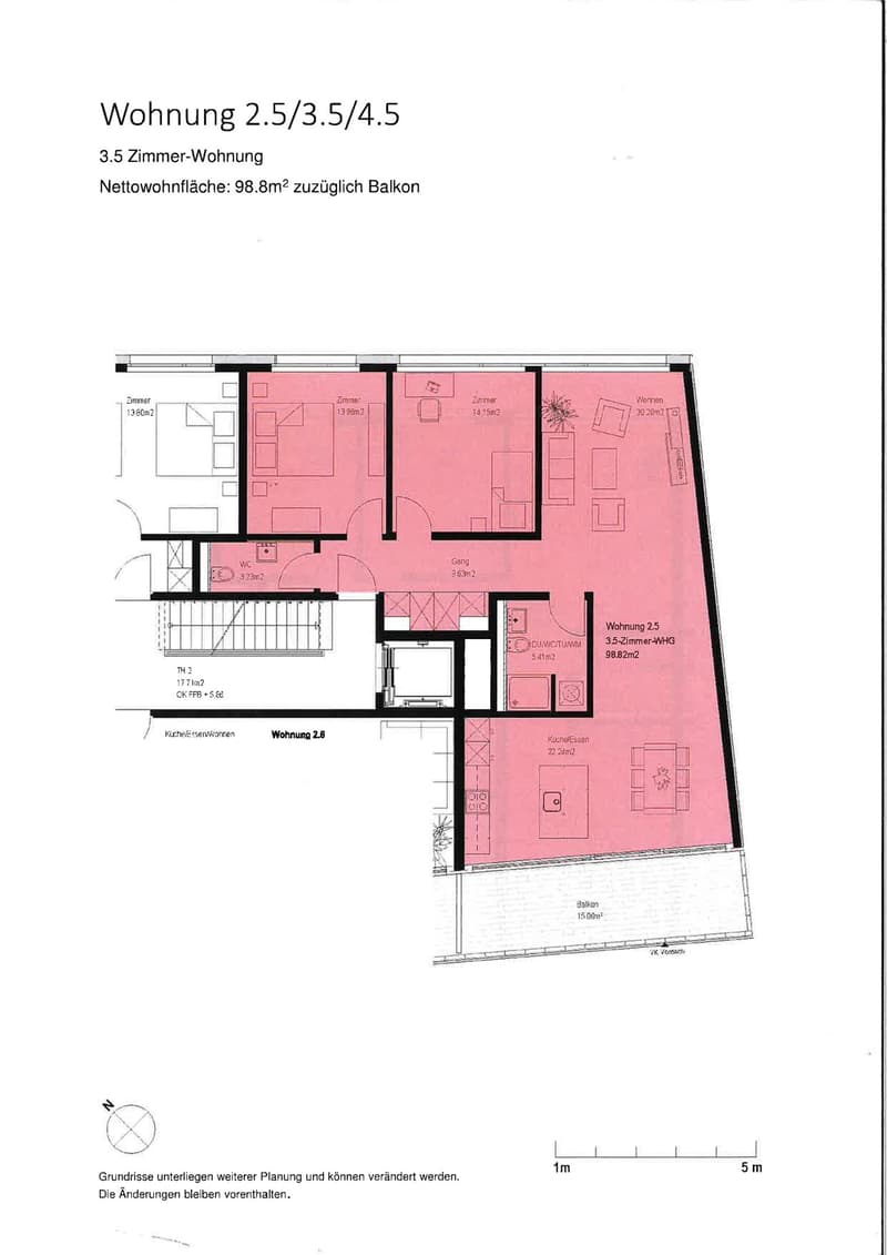 Nutzen Sie die Gelegenheit - 3.5 Zimmerwohnung in Bahnhofsnähe (8)
