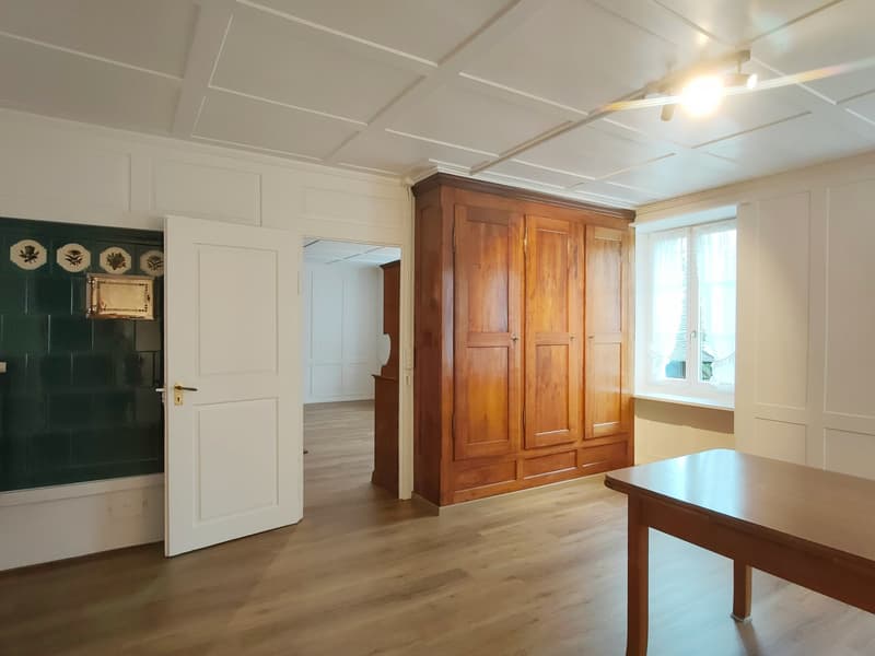 Historische 3 ½-Zimmerwohnung  mit grossem Gartenbereich (4)