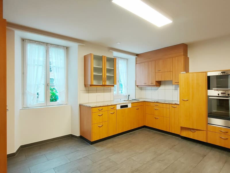 Historische 3 ½-Zimmerwohnung  mit grossem Gartenbereich (6)