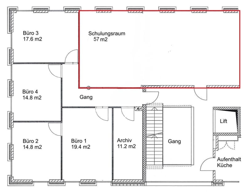 Büroraum in repräsentativem Büro-/Gewerbehaus (7)