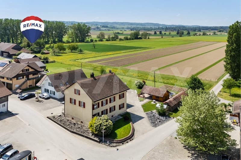 Naturnahes 6.5-Zi.-Einfamilienhaus mit viel Umschwung (1)