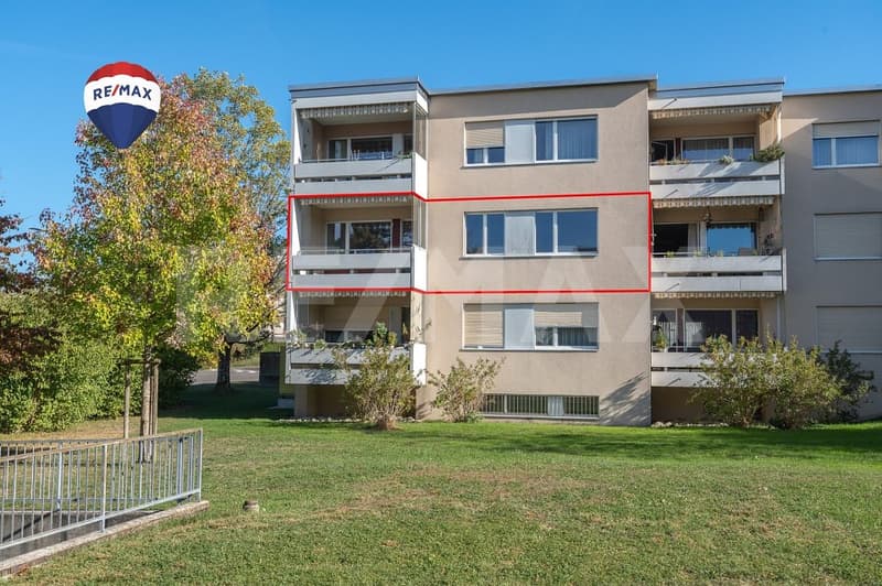 Gepflegte 3.5-Zimmer-Wohnung mit zwei Balkonen (1)