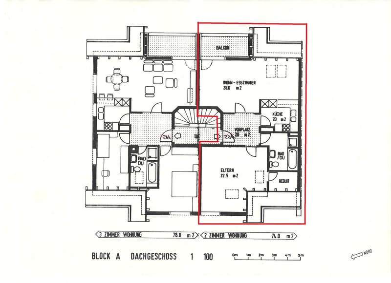 3-Zimmer-Dachwohnung mit grossem Estrich (9)