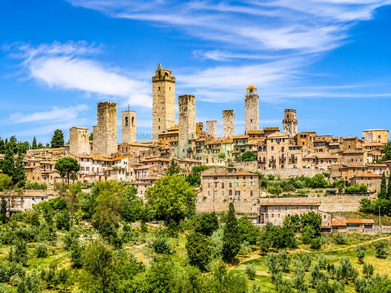 Splendida grande proprietà alle porte di San Gimignano/Toscana (1)