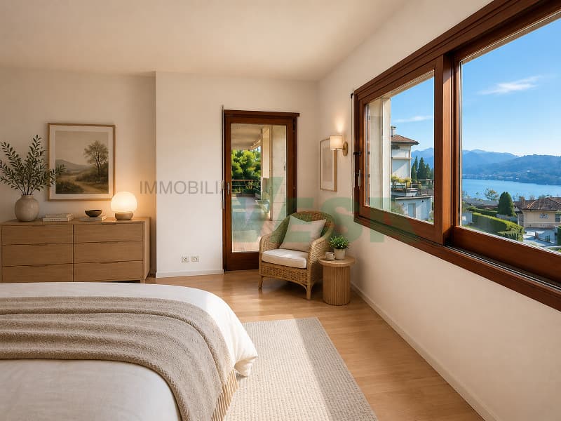 Elegante appartamento 5,5 locali con bella vista e giardino privato (10)