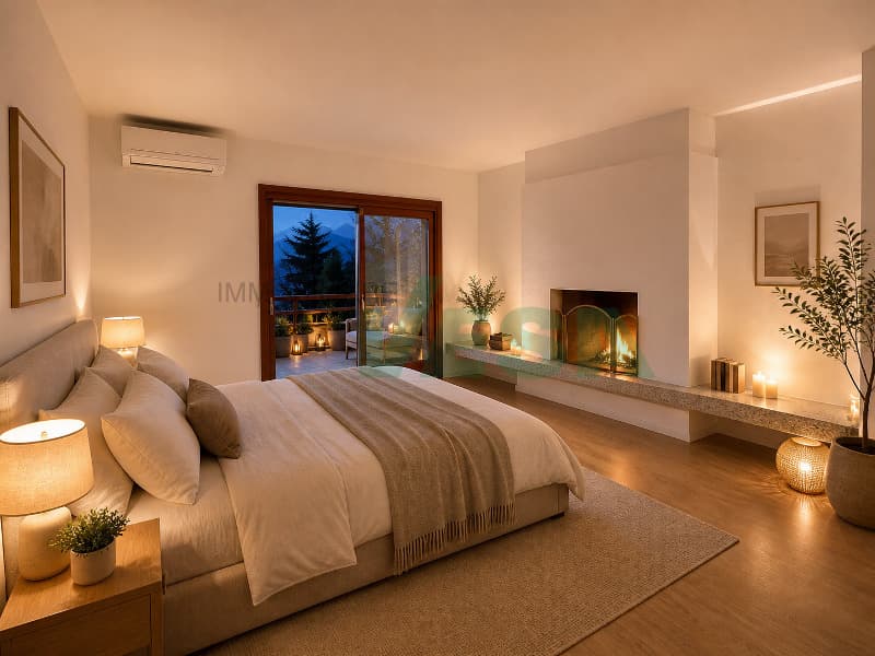 Elegante appartamento 5,5 locali con bella vista e giardino privato (6)