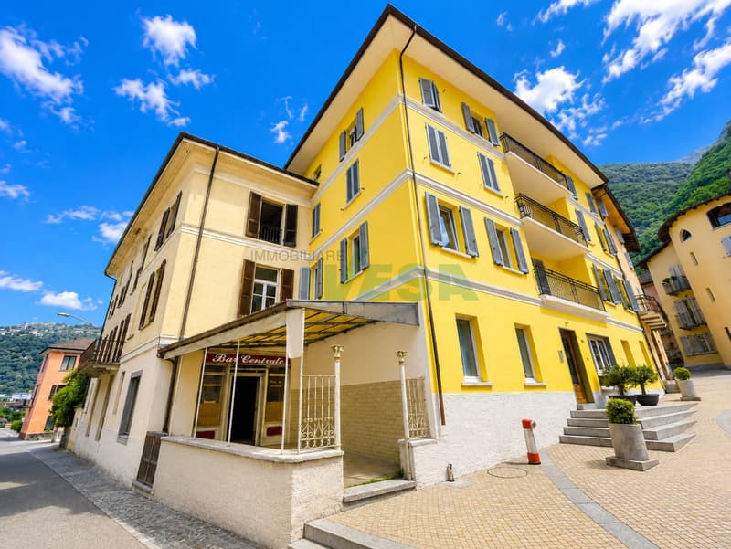 Affascinante casa tradizionale ticinese nel nucleo con vista lago (1)