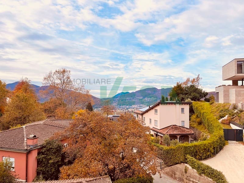 Magnifico attico 4,5 locali con grande terrazza e parziale vista lago (3)