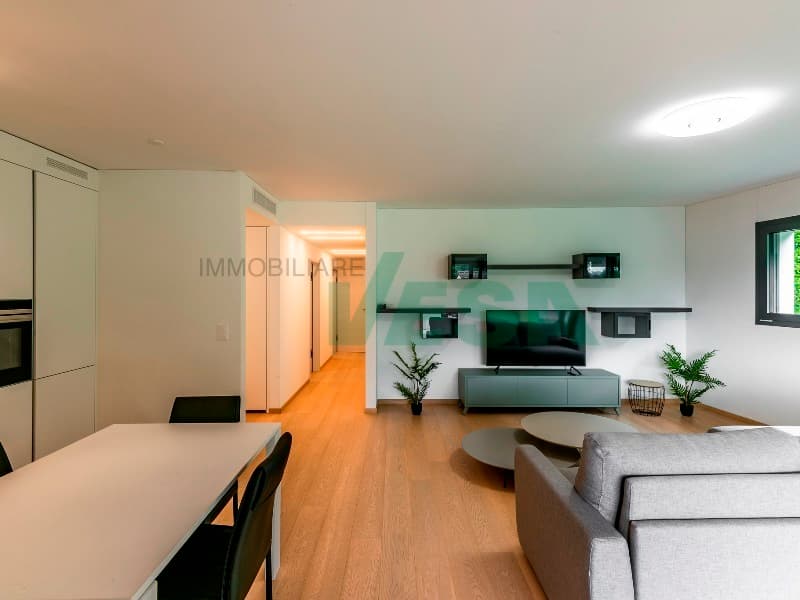 Magnifico attico 4,5 locali con grande terrazza e parziale vista lago (6)