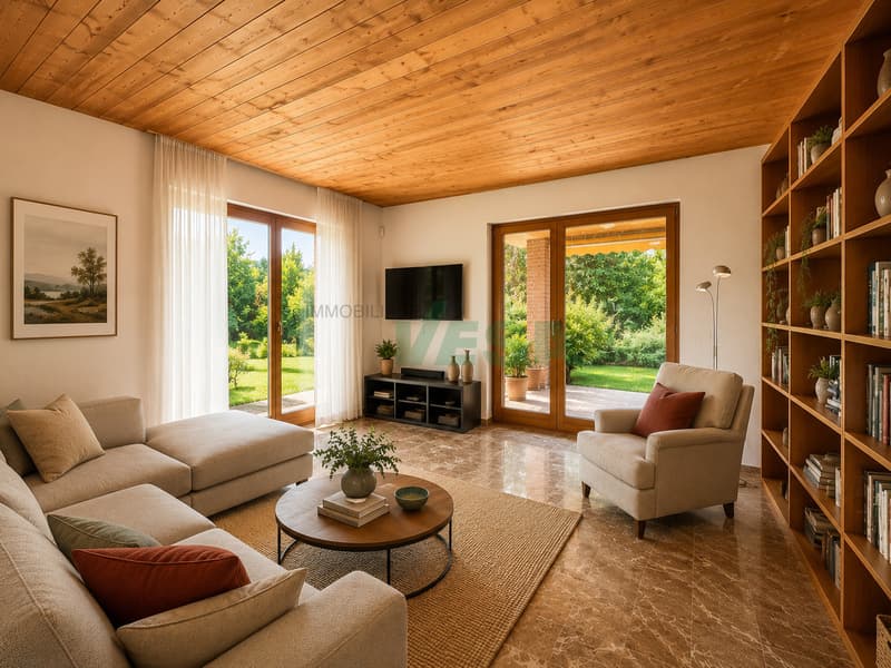 Elegante e spaziosa villa con appartamento bilocale e grande giardino (4)
