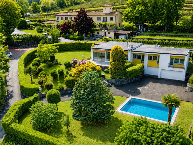 Incantevole villa dalle linee armoniose e moderne, immersa nei vigneti (7)