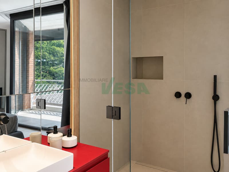 Splendido elegante attico duplex 4,5 locali con bellissimo roof-garden (6)