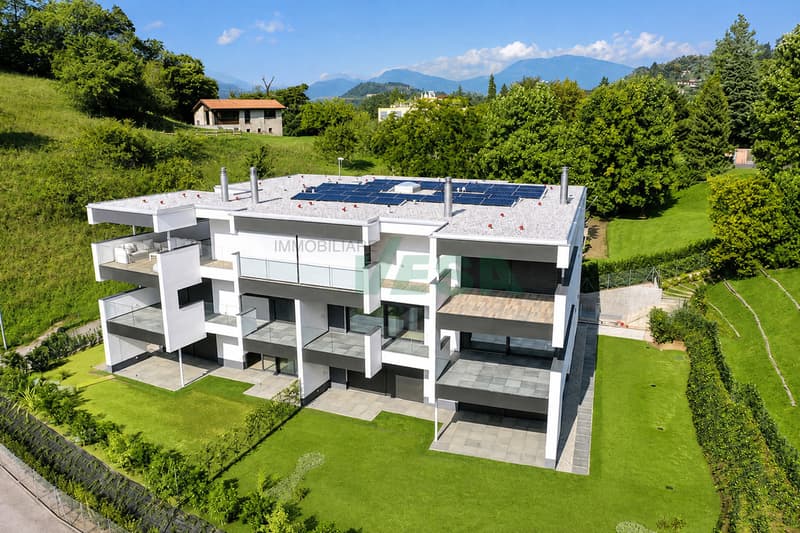 Luminoso appartamento 4,5 locali con terrazza e bel giardino privato (10)