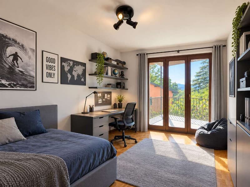 Accogliente e luminosa casa gemella in posizione panoramica (8)