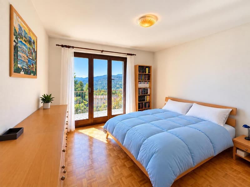 Accogliente e luminosa casa gemella in posizione panoramica (4)