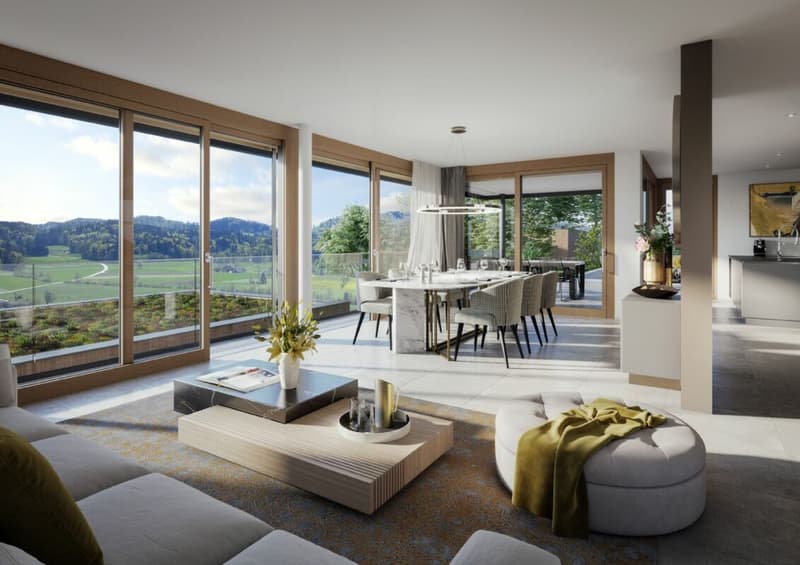 Wohnen mit Panorama - luxuriöses Einfamilienhaus mit Bergsicht (3)