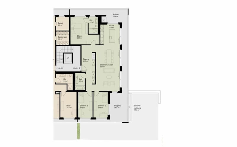 156 m² | 4.5-Zi.-Eigentumswohnung | Heerenberg | Erstbezug (12)
