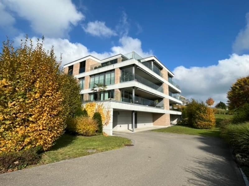 Exklusive Erdgeschosswohnung mit riesigem Balkon und toller Aussicht (2)