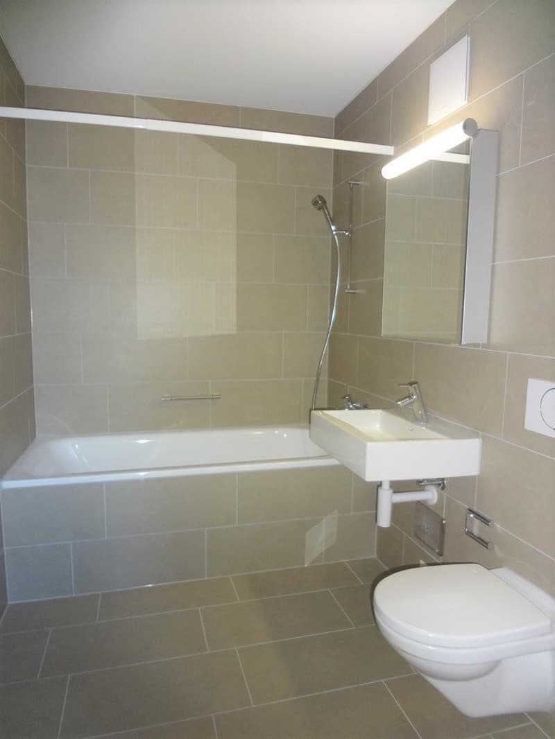Badezimmer mit Badewanne