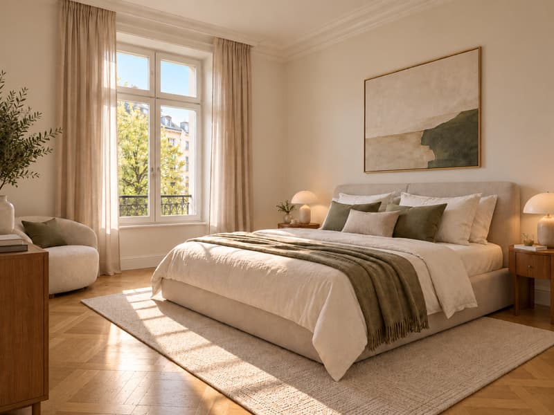 Visualisierung Schlafzimmer