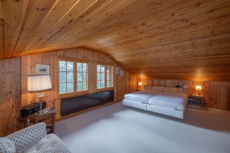 Chalet à Crans-Montana ? Havre de paix au coeur de la nature. (9)