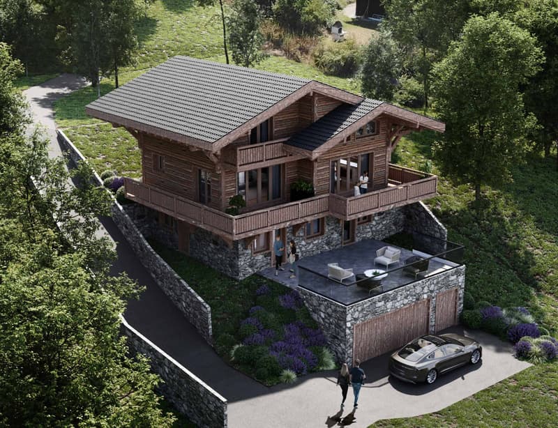 Chalet neuf à Vercorin. (7)