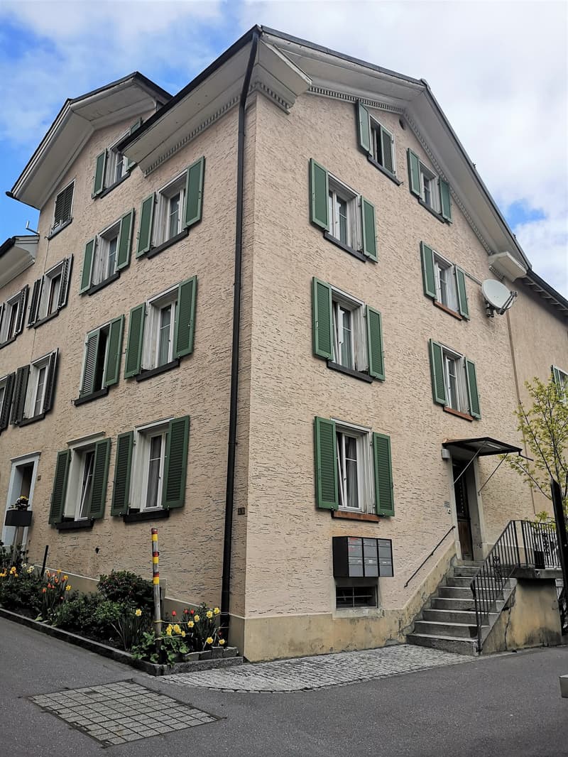 Charmante 3.5-Zimmer-Dachwohnung in Glarus Süd (1)
