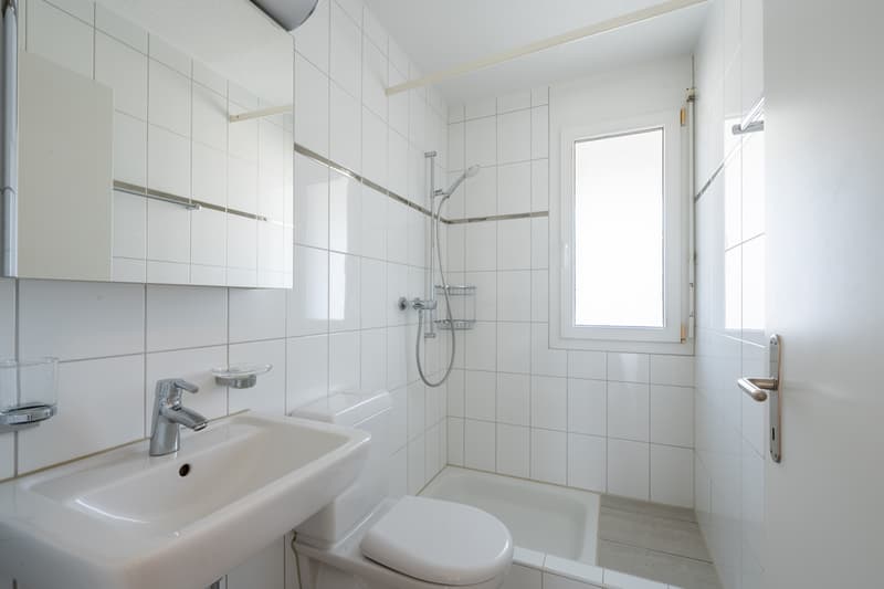 Badezimmer mit Dusche